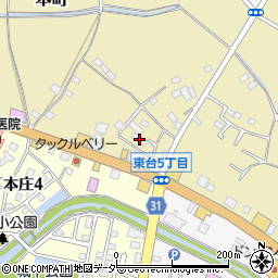 埼玉県本庄市970周辺の地図