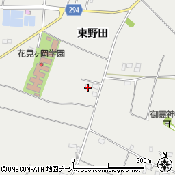 栃木県小山市東野田657周辺の地図