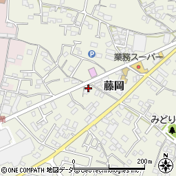 群馬県藤岡市藤岡1400-22周辺の地図