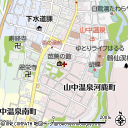 石川県加賀市山中温泉本町２丁目ニ周辺の地図