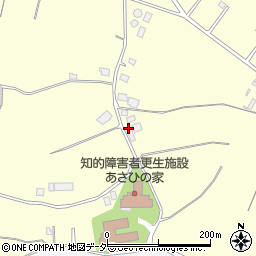 茨城県鉾田市上太田453周辺の地図