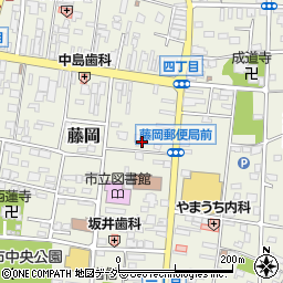 群馬県藤岡市藤岡61-2周辺の地図