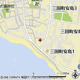 福井県坂井市三国町安島21-189周辺の地図