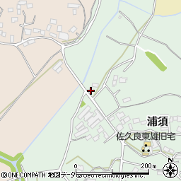 茨城県石岡市浦須140周辺の地図