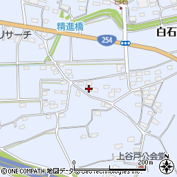 群馬県藤岡市白石849-1周辺の地図