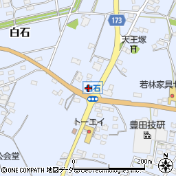 群馬県藤岡市白石2113-16周辺の地図