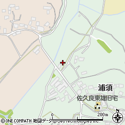 茨城県石岡市浦須139周辺の地図