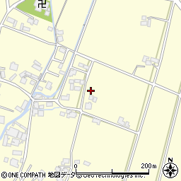 長野県安曇野市三郷温700周辺の地図