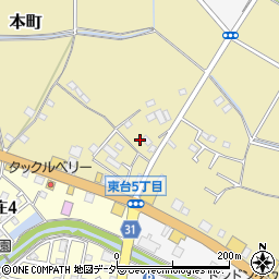 埼玉県本庄市978周辺の地図