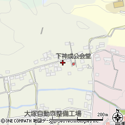 群馬県富岡市神成1302-2周辺の地図