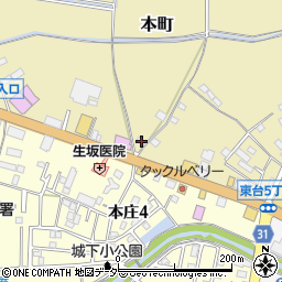埼玉県本庄市1002周辺の地図