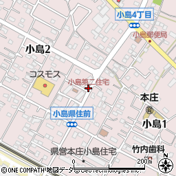 小島第二住宅周辺の地図