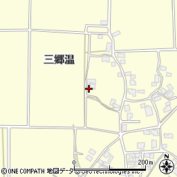 長野県安曇野市三郷温429周辺の地図