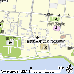 群馬県館林市当郷町1917-15周辺の地図