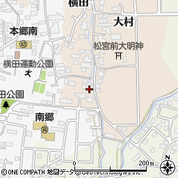 長野県松本市大村1025周辺の地図