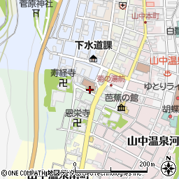 ファミリーマート山中店周辺の地図