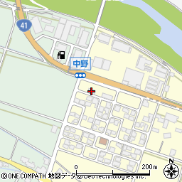 ファミリーマート飛騨古川上野店周辺の地図