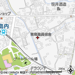 青島職員宿舎Ｄ棟周辺の地図