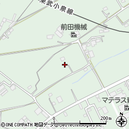 群馬県館林市成島町1211-1周辺の地図