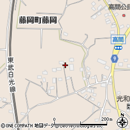 栃木県栃木市藤岡町藤岡3408周辺の地図
