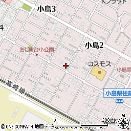 有限会社栗田建材周辺の地図