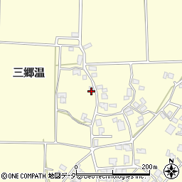 長野県安曇野市三郷温412周辺の地図