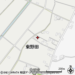 栃木県小山市東野田1351周辺の地図