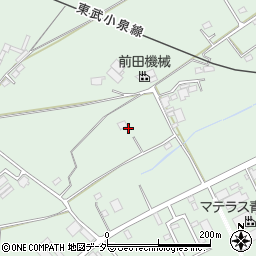 群馬県館林市成島町1211周辺の地図