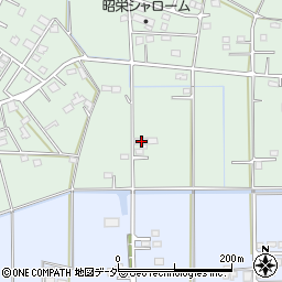 群馬県館林市成島町507-2周辺の地図