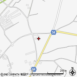 茨城県結城市大木1208-1周辺の地図