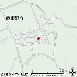 福井県あわら市畝市野々14-83周辺の地図