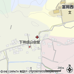 群馬県富岡市神成1366周辺の地図