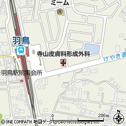 寺山皮膚科医院周辺の地図