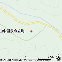 石川県加賀市山中温泉今立町ハ周辺の地図