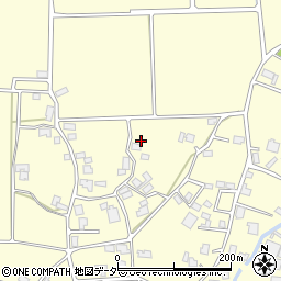 長野県安曇野市三郷温566周辺の地図