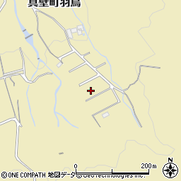 茨城県桜川市真壁町羽鳥周辺の地図