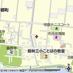 群馬県館林市当郷町1917-4周辺の地図