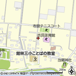 群馬県館林市当郷町1906周辺の地図