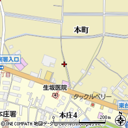 埼玉県本庄市1007周辺の地図