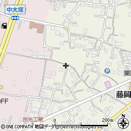 群馬県藤岡市藤岡1350-2周辺の地図