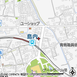 松本信用金庫島内支店周辺の地図