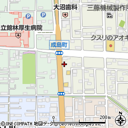 養老乃瀧館林店周辺の地図