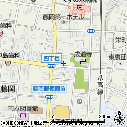 藤岡交番周辺の地図