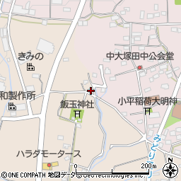 群馬県藤岡市上大塚1383-7周辺の地図