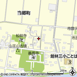 群馬県館林市当郷町1954周辺の地図