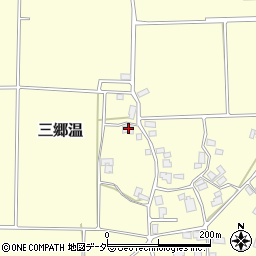 長野県安曇野市三郷温427周辺の地図