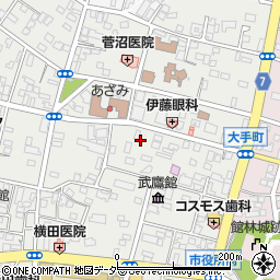 館林博善社周辺の地図