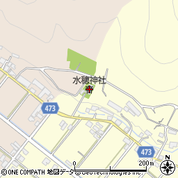 水穂神社周辺の地図