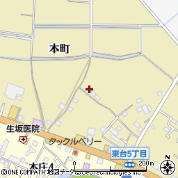 埼玉県本庄市974-6周辺の地図