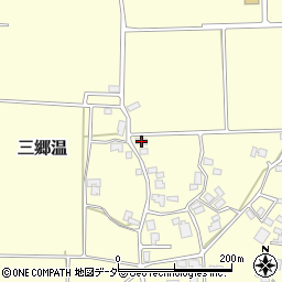 長野県安曇野市三郷温435周辺の地図